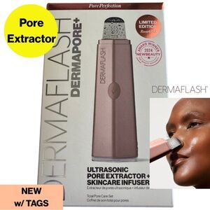 NEW in BOX 🌹DERMAPORE+ Pore Extractor in Rose Gold by DERMAFLASH